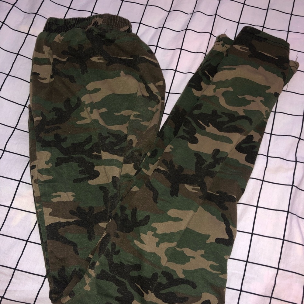 shein camo pants
